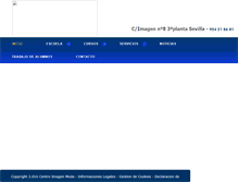 Tablet Screenshot of centroimagenmoda.com